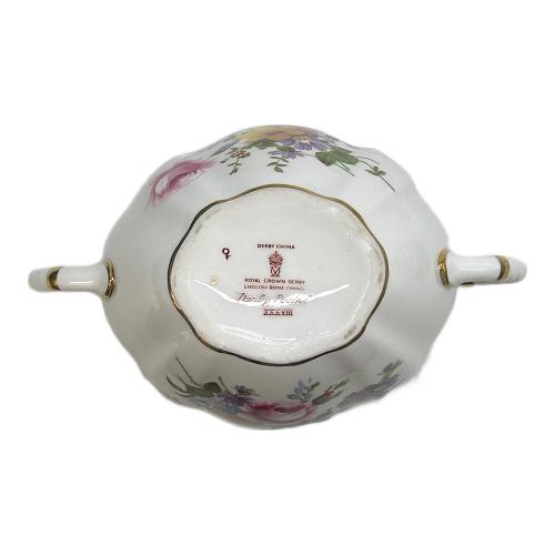 ROYAL CROWN DERBY (ロイヤルクラウンダービー) シュガーポット＆クリーマーセット Derby Posies