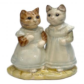 ROYAL ALBERT (ロイヤルアルバート) フィギュリン ミトンとモペット USED