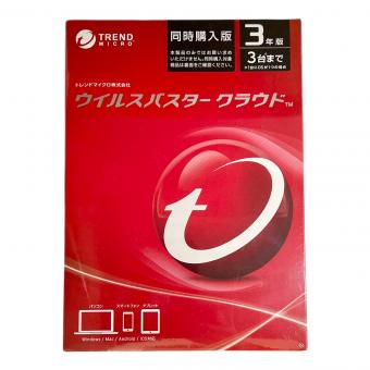 セキュリティソフト ウイルスバスター クラウド　3年版
