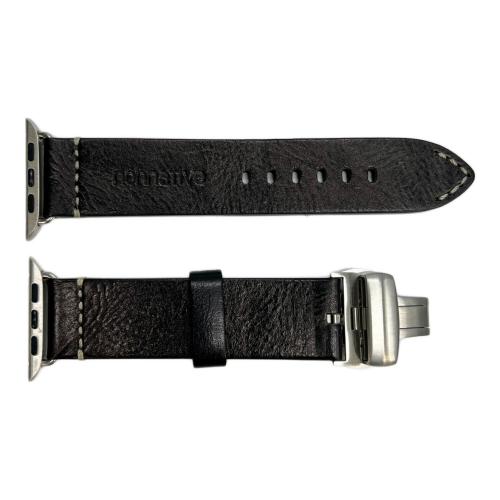 アップルウォッチバンド genuine leather 接続部金属幅35mm