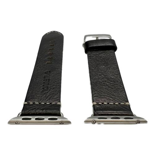 アップルウォッチバンド genuine leather 接続部金属幅35mm