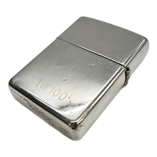 ZIPPO スターリングシルバー 着火zippo刻印 "1of100" 2004年
