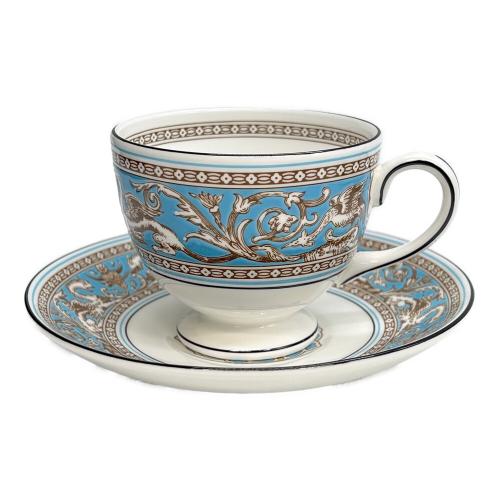 Wedgwood (ウェッジウッド) カップ&ソーサー フロレンティーン・ターコイズ