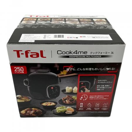 未使用品 T-fal Cook4me 電気圧力鍋3L CY8768JP 電気圧力鍋 Cook4me CY8768JP 3L ブラック｜トレファクONLINE