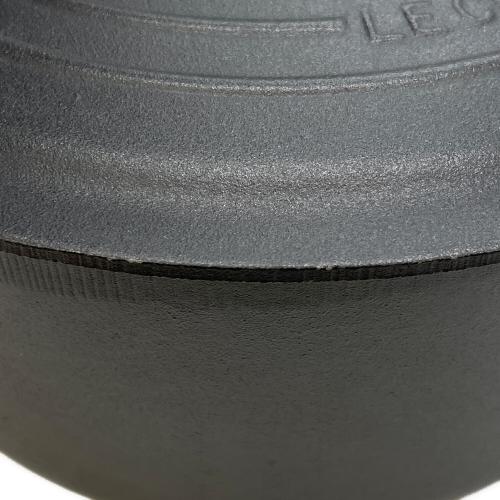 LE CREUSET (ルクルーゼ) 両手鍋 28cm マットブラック ココット・ロンド