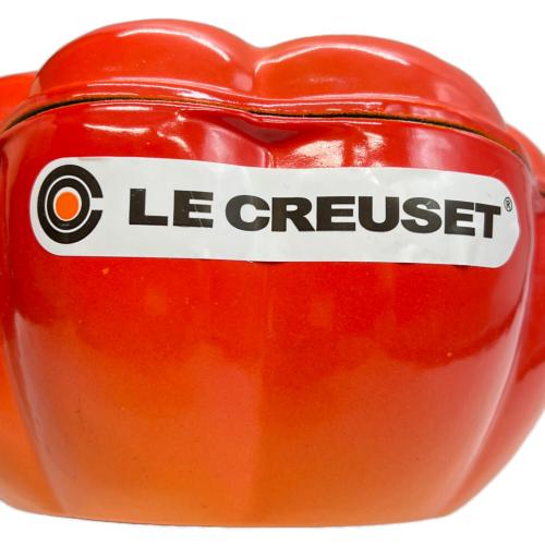 LE CREUSET (ルクルーゼ) 両手鍋 SIZE 22cm オレンジ パンプキン・ココット