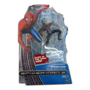 SPIDER-MAN3 (スパイダーマン3) Midnight Stealth Costume! アクションフィギュア