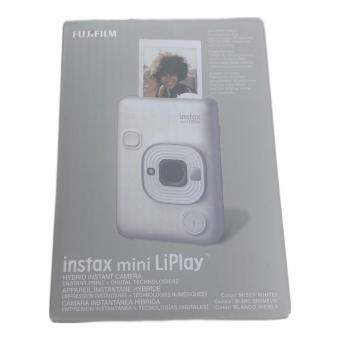 FUJIFILM (フジフィルム) インスタントカメラ instax mini LiPlay（インスタックス ミニ リプレイ）