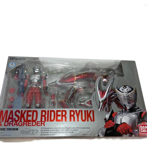仮面ライダー龍騎＆ドラグレッダーセット フィギュア S.H.Figuarts　ラウズカード、専用台座欠品