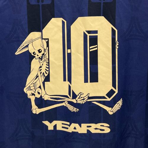 坩堝ア式蹴球部 10years サッカーユニフォーム 2013
