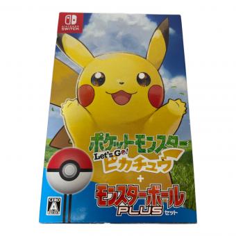 ポケットモンスター Lets Go ピカチュウ　モンスターボール PLUSセット Nintendo Switch用ソフト CERO A (全年齢対象)