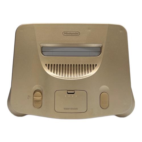 Nintendo64 NUS-001 トイザらス限定ゴールドカラー