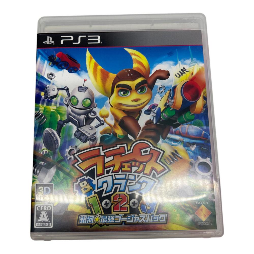 【ジャンク品】SONY PlayStation3 120G ソフト９本付き SONY (ソニー) ラチェット＆クランク1・2・3銀河 最強ゴージャス