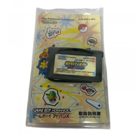 ポケモンピンボール ルビー＆サファイア ゲームボーイアドバンス用