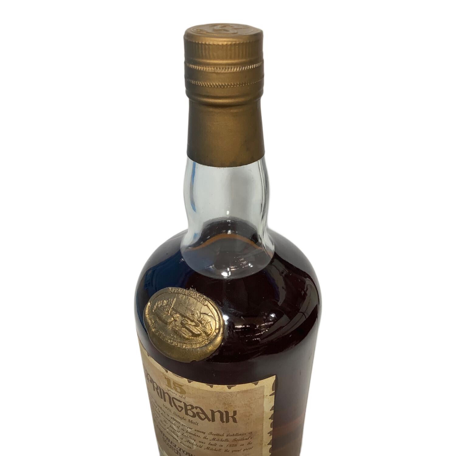 スプリングバンク スコッチウィスキー 15年 750ml｜トレファクONLINE