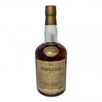 スプリングバンク スコッチウィスキー 15年 750ml