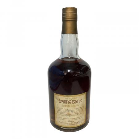 スプリングバンク スコッチウィスキー 15年 750ml｜トレファクONLINE