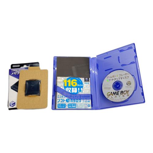 GAMECUBE DOL-017 eカタログ スタートアップディスク コントローラー メモリーカード251