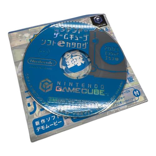 GAMECUBE DOL-017 eカタログ スタートアップディスク コントローラー メモリーカード251