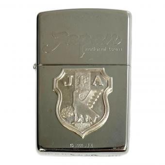 ZIPPO スターリングシルバー JFA サッカー日本代表モデル 「シリアルNo.0124」 1997年