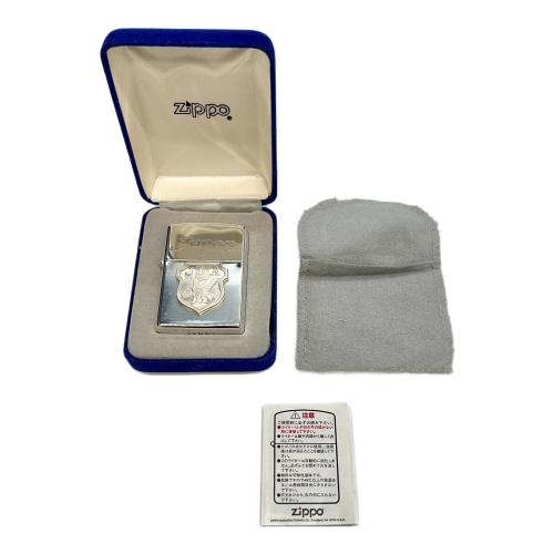 ZIPPO スターリングシルバー JFA サッカー日本代表モデル 「シリアルNo.0124」 1997年