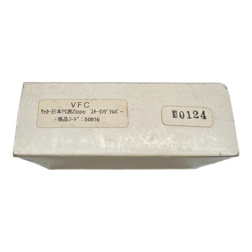 ZIPPO スターリングシルバー JFA サッカー日本代表モデル 「シリアルNo.0124」 1997年