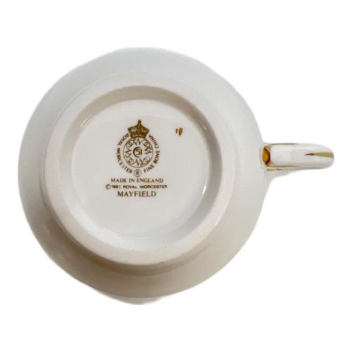 カップ&ソーサー メイフィールド ROYAL WORCESTER (ロイヤルウースター)