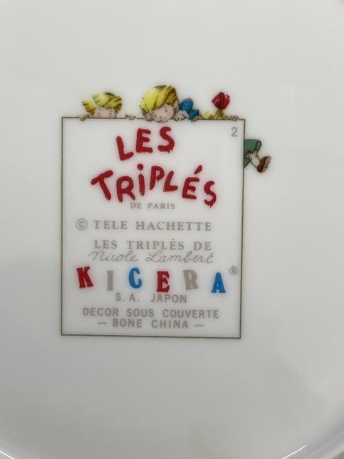 LES TRIPLES(みつごちゃん) プレート 19cm 6Pセット