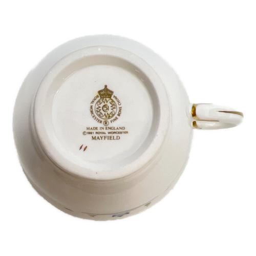 カップ&ソーサー メイフィールド ROYAL WORCESTER (ロイヤルウースター)