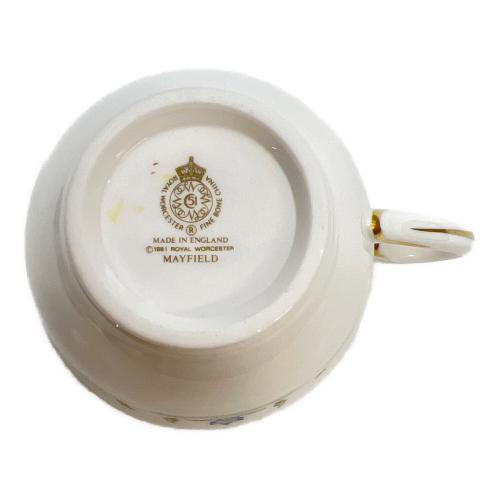 カップ&ソーサー メイフィールド ROYAL WORCESTER (ロイヤルウースター)