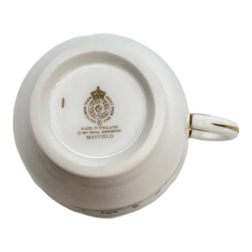 カップ&ソーサー メイフィールド ROYAL WORCESTER (ロイヤルウースター)