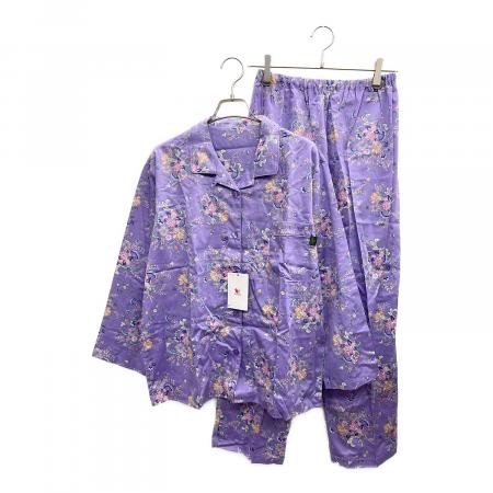 お値下げWacoal MINTON パジャマ 新品 wacoal (ワコール)× MINTON（ミントン） パジャマ パープル・上下