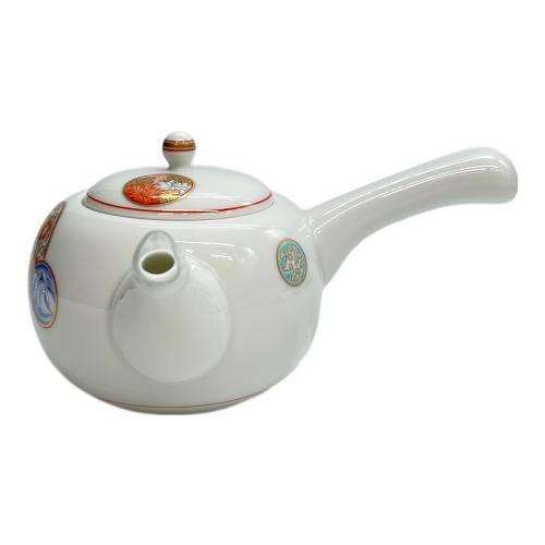 深川製磁 (フカガワセイジ) 茶器セット 寿赤絵 急須茶器揃