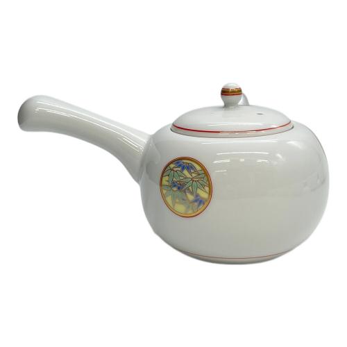 深川製磁 (フカガワセイジ) 茶器セット 寿赤絵 急須茶器揃