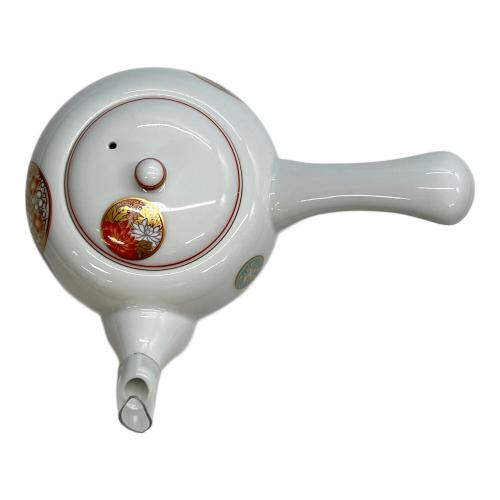 深川製磁 (フカガワセイジ) 茶器セット 寿赤絵 急須茶器揃
