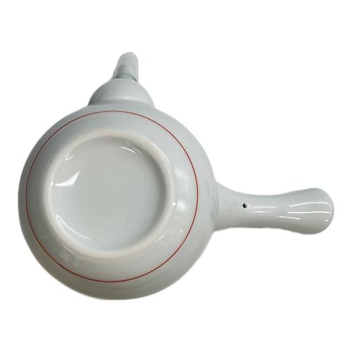 深川製磁 (フカガワセイジ) 茶器セット 寿赤絵 急須茶器揃