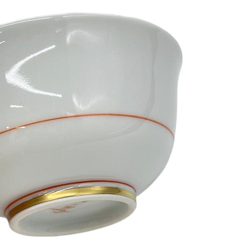 深川製磁 (フカガワセイジ) 茶器セット 寿赤絵 急須茶器揃