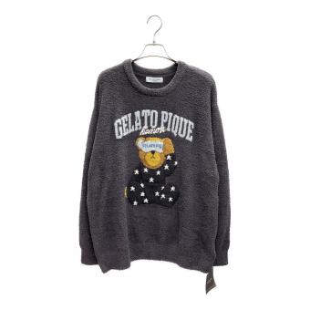 GELATO PIQUE HOMME (ジェラートピケ オム) ベビモコグッドモーニングベアプルオーバー ルームウェア