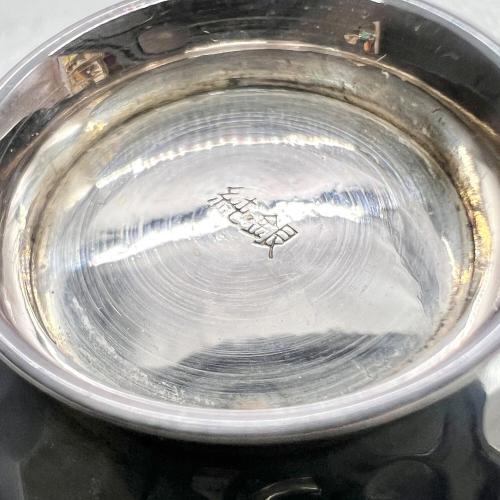 銀酒器揃 徳利 猪口 総重量131.4