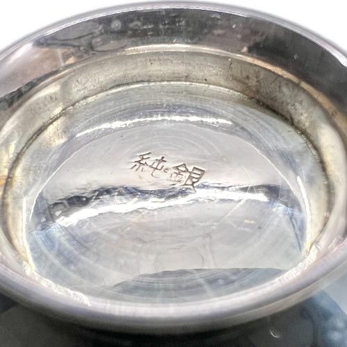 銀酒器揃 徳利 猪口 総重量131.4