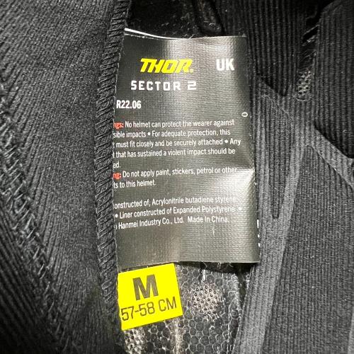 バイク用ヘルメット SECTOR2 SIZE M 2023年製