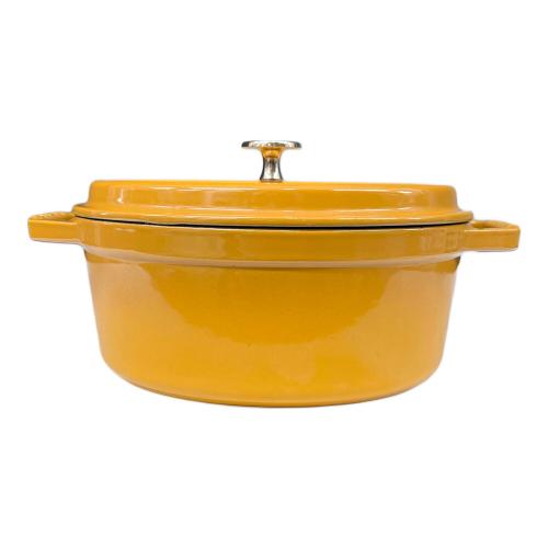 Staub(ストウブ) 鍋 マスタード ピコ・ココット オーバル 23cm