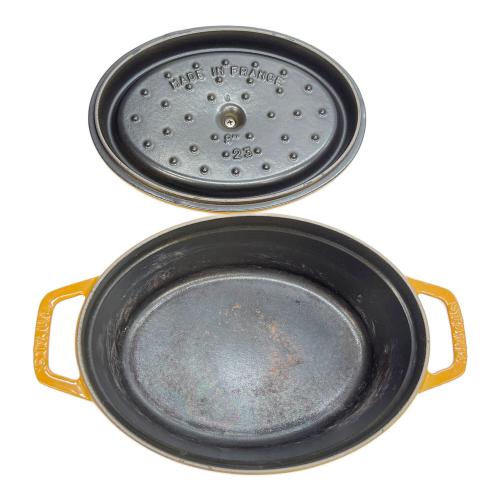 Staub(ストウブ) 鍋 マスタード ピコ・ココット オーバル 23cm
