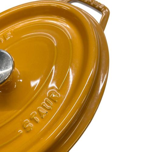 Staub(ストウブ) 鍋 マスタード ピコ・ココット オーバル 23cm