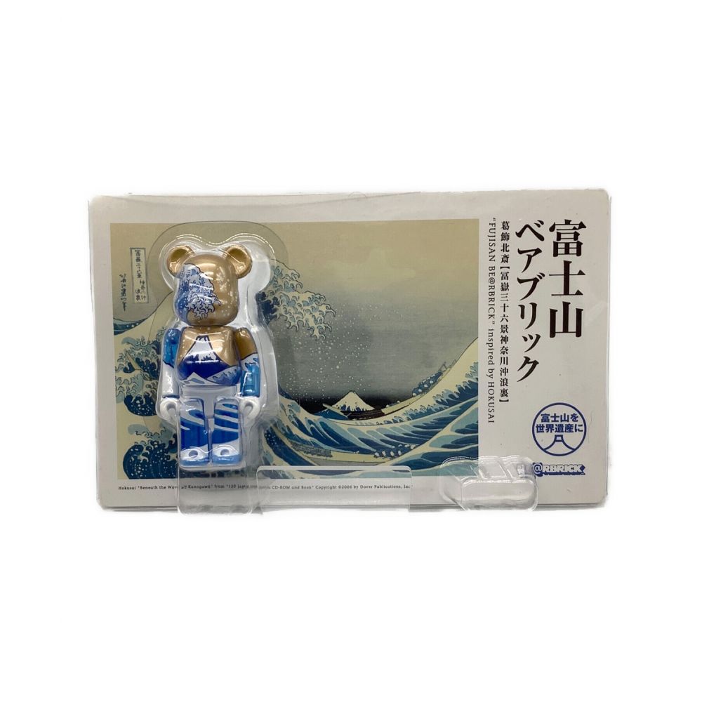 BEAR BRICK (ベアブリック) 人形 葛飾北斎 富嶽三十六景神奈川沖浪裏