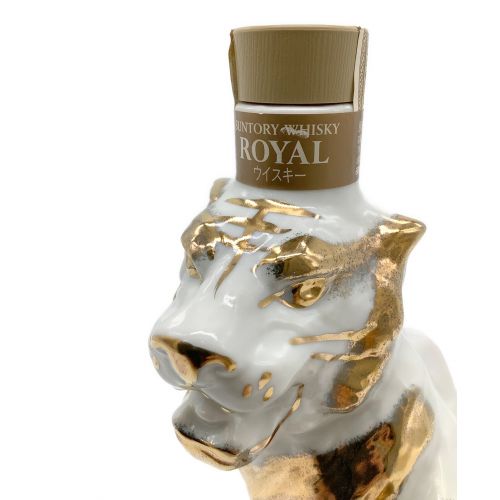 サントリー ウィスキー 干支 虎 600ml 本体のみ ROYAL 2010年 陶器