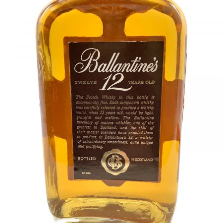 Ballantine's (バランタイン) スコッチ 750ml 箱付 12年 VERY OLD 未開封 スコットランド