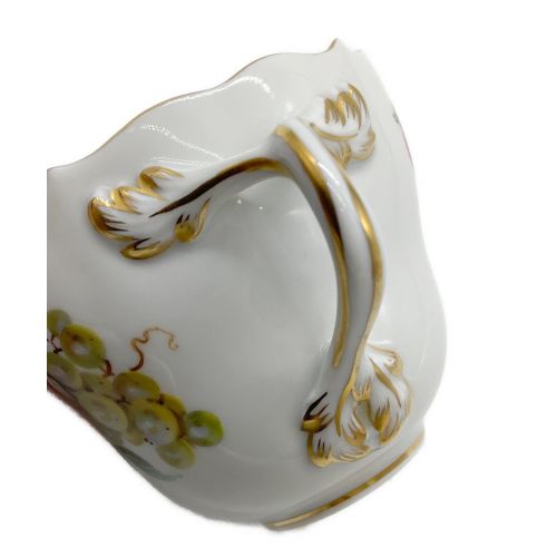 Meissen (マイセン) カップ 桃 マスカット模様 ヨゴレ有