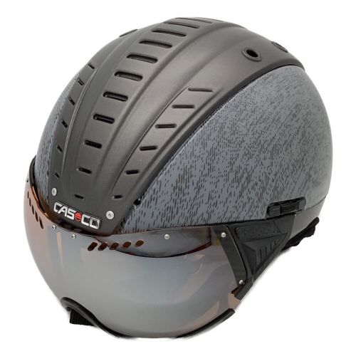 CASCO スキーヘルメット メンズ 58-60 グレー ハードケース付 SP-2 Snowball