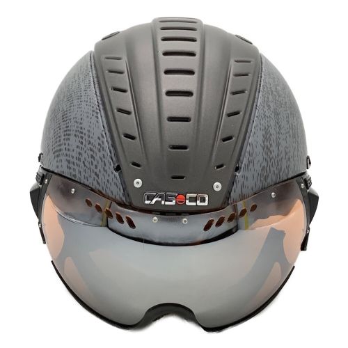 CASCO スキーヘルメット メンズ 58-60 グレー ハードケース付 SP-2 Snowball